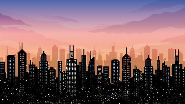 illustration landscape city building city, Building, High-rise Building city landscape png transparent