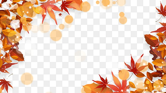 autumn leaves maple border autumn leaf maple leaf frame png, Autumn, Leaf Maple Leaf autumn maple leaves png image